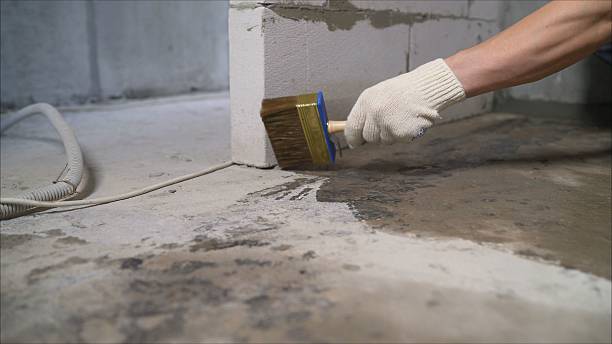 SJ Waterproofing Pros Interior Drainage System coverage map for McGuffey, OH and surrounding area